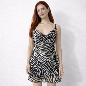 HELEN SANCHEZ Silk chiffon slip